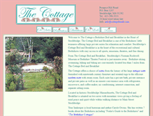 Tablet Screenshot of cottagebandb.com